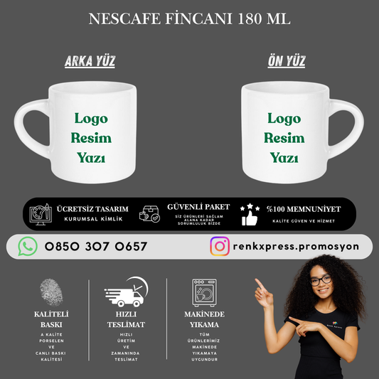 180 ml Nescafe Fincanı