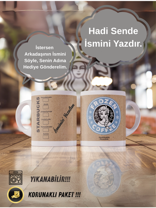 Starbucks Porselen Kupa – İsminize Özel 300 ml