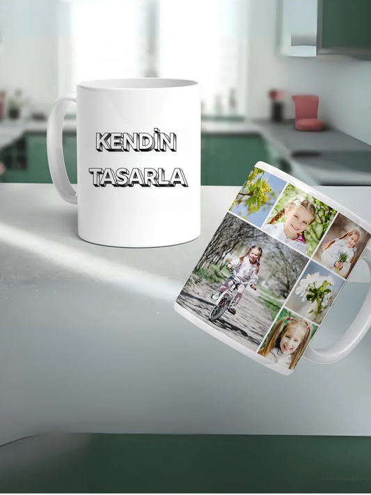 Senin Tasarımın Porselen Kupa - Kişiye Özel Tasarım Onaylı 300 ml